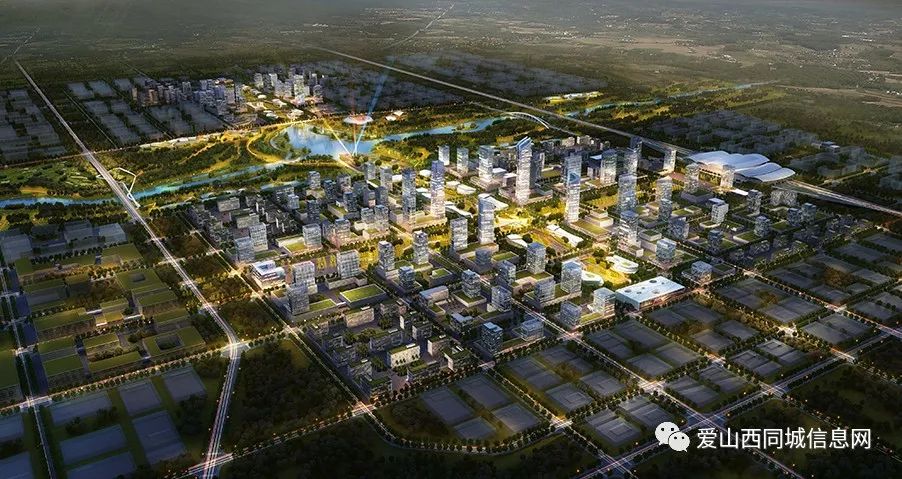 榆次潇河产业园区总体规划以及进展建成后竟然是这样的太震撼