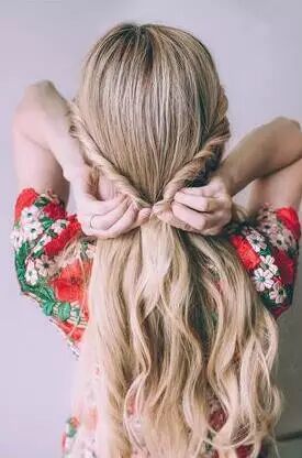 【美发】春之将至，用这款唯美发型迎来春意盎然的每一天吧~