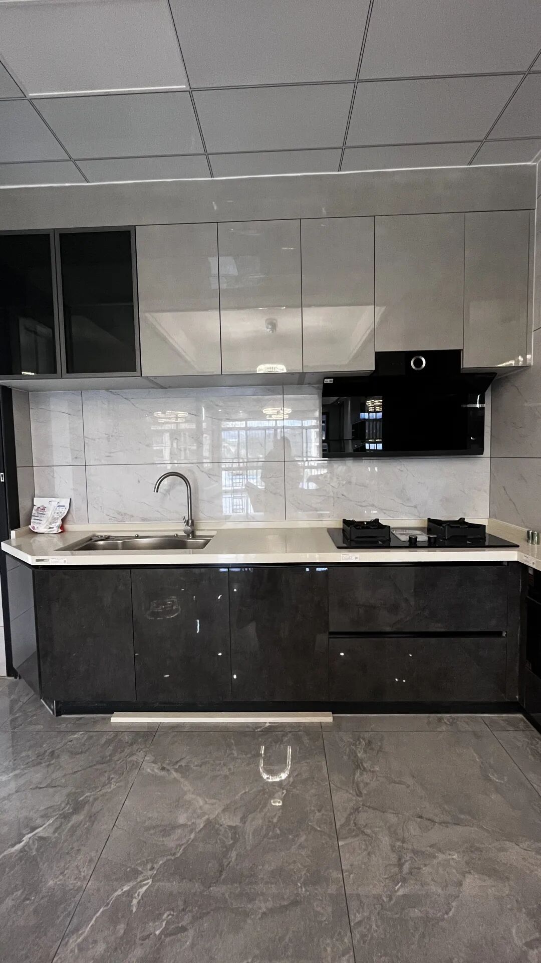 美陶瓷砖案例|140㎡现代轻奢设计，时尚雅致_10