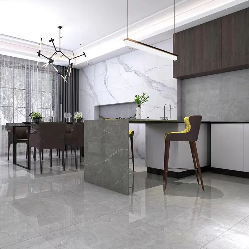 美陶瓷砖案例|140㎡现代轻奢设计，时尚雅致_15