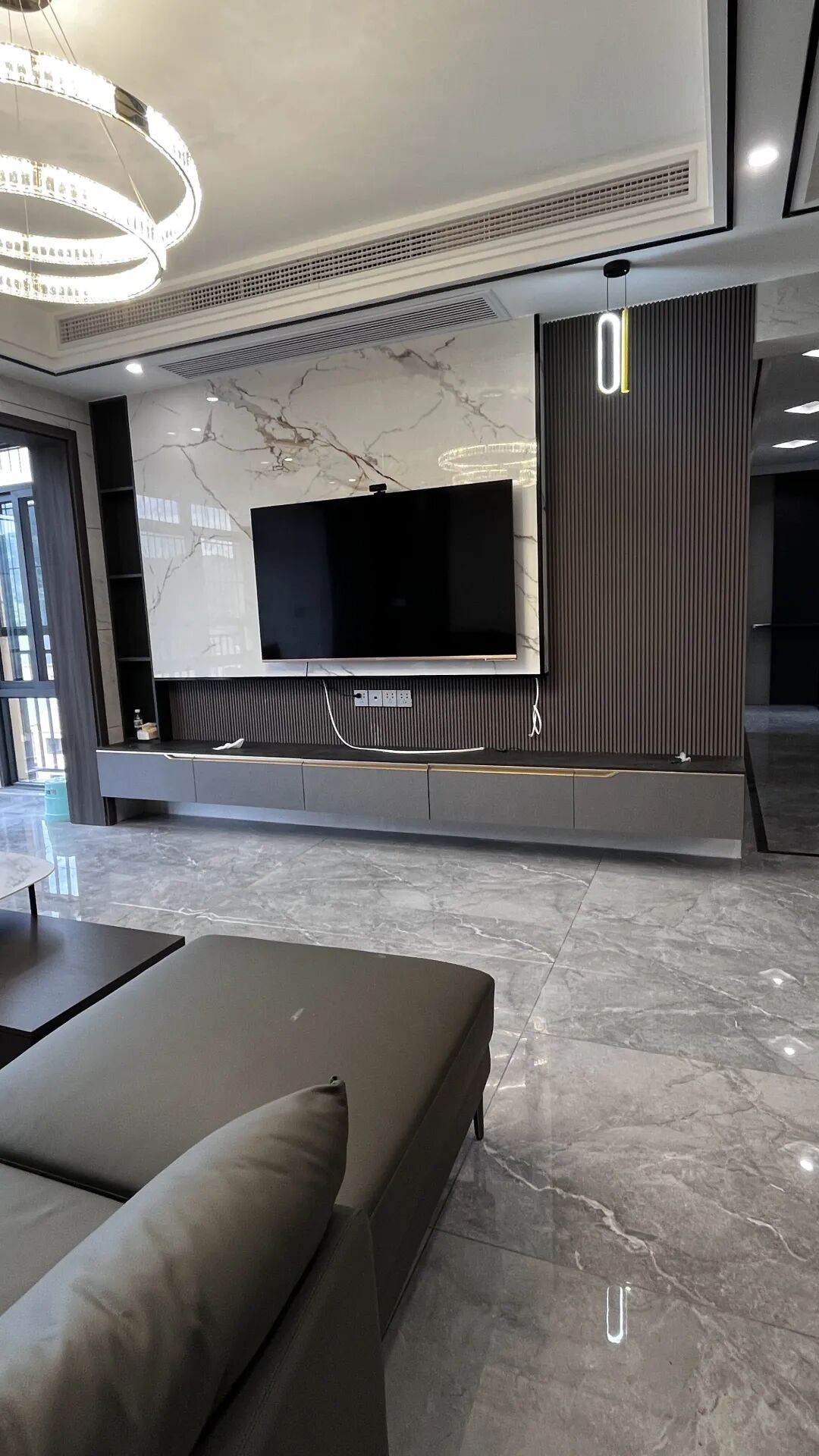 美陶瓷砖案例|140㎡现代轻奢设计，时尚雅致_7