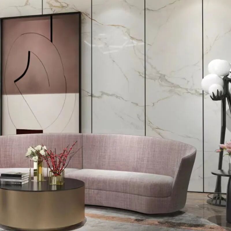 美陶瓷砖案例|140㎡现代轻奢设计，时尚雅致_13