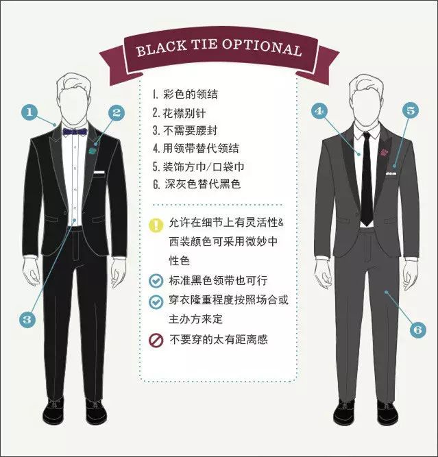 black tie optional —— 随意正式礼服