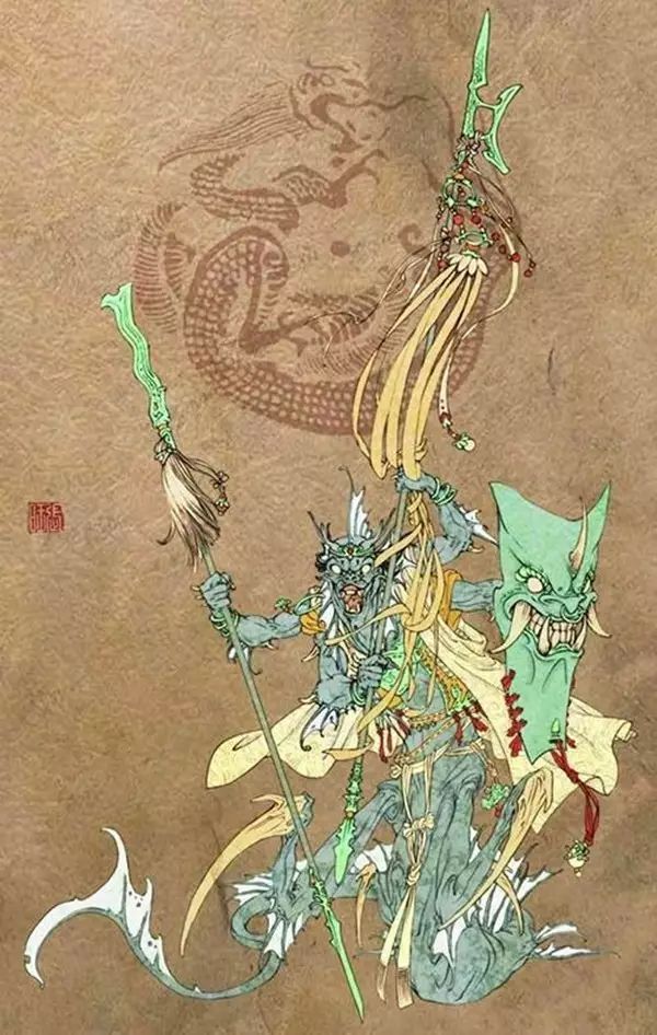 夜叉04《山海经》中的九尾狐,乃是一个能"食人"的妖兽.