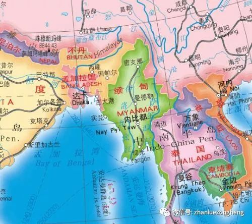 缅甸现在是中国的邻邦,元朝时期是中国的一部分,明朝时期是中国图片