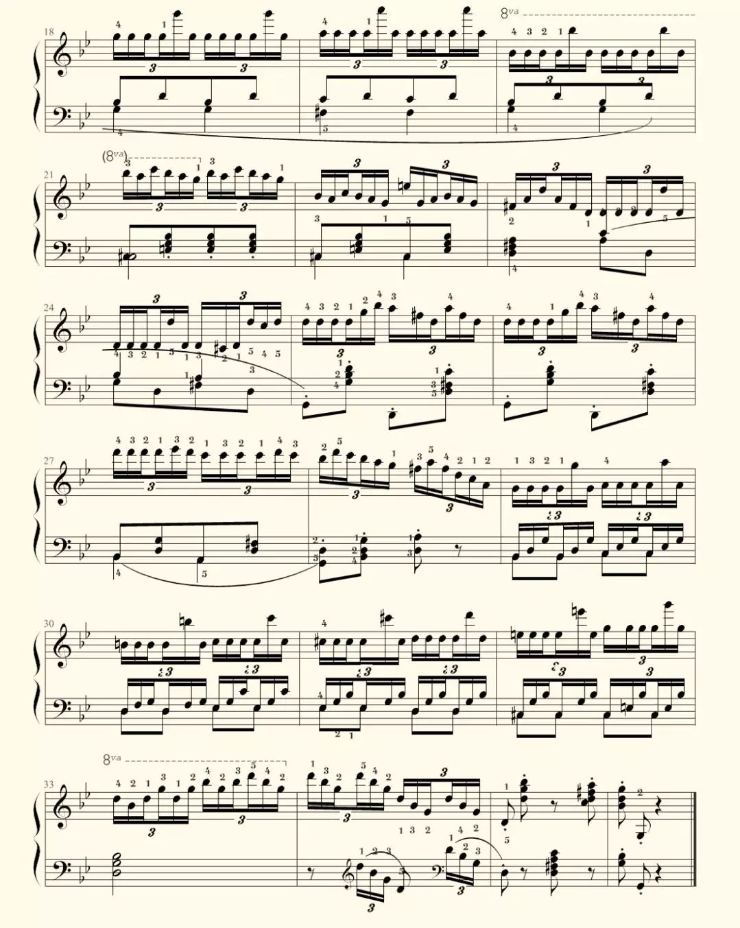 【每日美听】车尔尼849钢琴流畅练习曲第26课(附音频