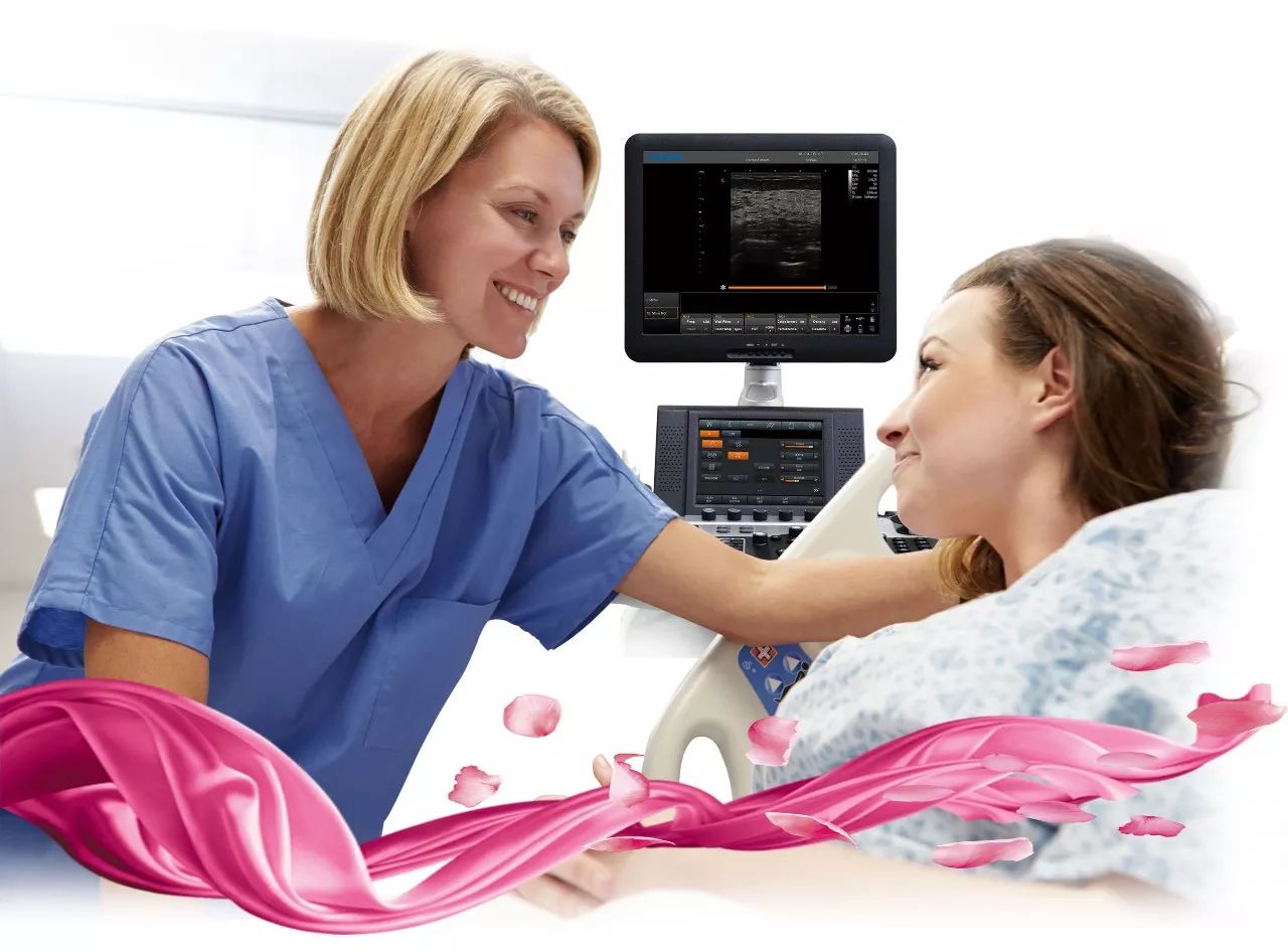 祥生彩超,在乳腺超声检查中提供了优异的图像显示,专业的探头配备