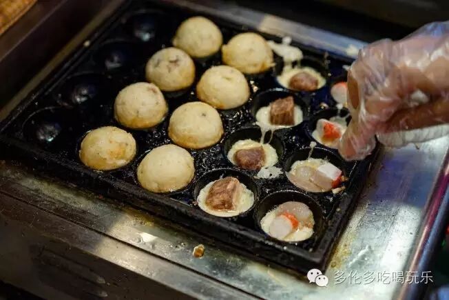 ［大多情怀］多伦多吃喝玩乐专题－－好吃的章鱼小丸子“弹丸滋味”