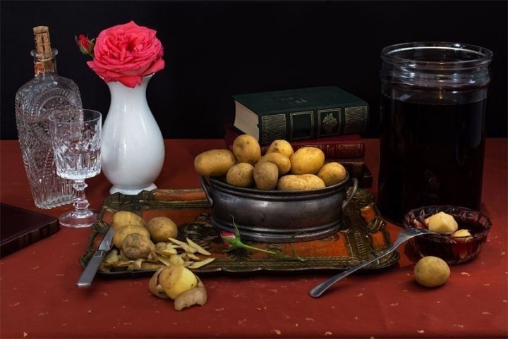 是画还是照片分不清 油画般质感的静物摄影