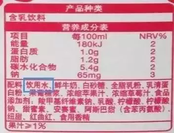 观察配料表检测酸奶 观察配料表检测酸奶