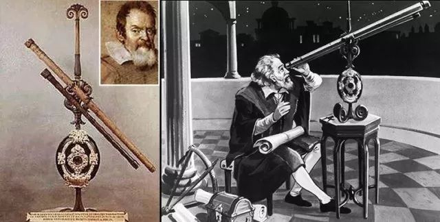 1609 年,伽利略将多个镜头组合在一起,发明了一台能够放大物体的仪器