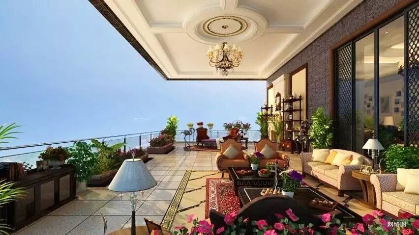 大平层阳台这么用，国际豪宅范十足