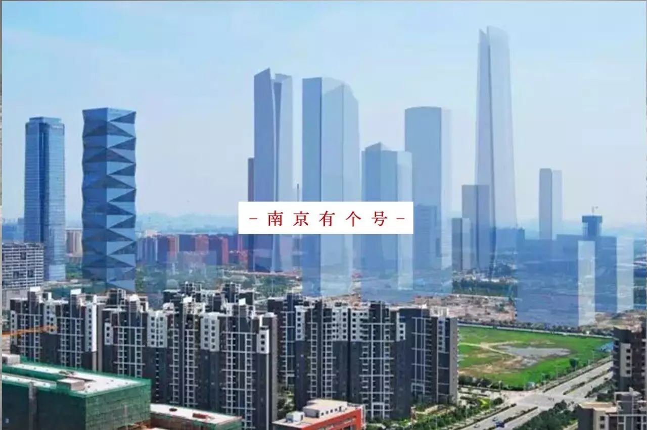 在建项目中,德基世贸中心,河西金鹰天地,奥体苏宁广场,河西金融城