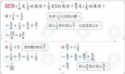 台湾部编版教材 分数除法 的编写分析 自由微信 Freewechat