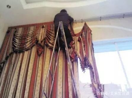 窗帘不用拆不用水洗，还能干净如新的方法！