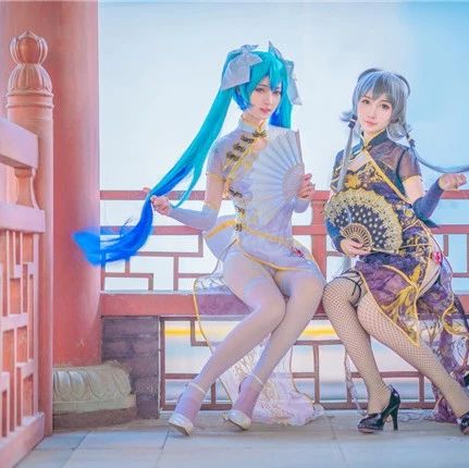 【COS】《Vsinger》初音未来&洛天依 cosplay