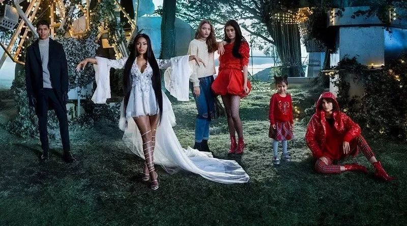 Nicki Minaj 扮演母亲和仙女,H&M 2017 圣诞广告里的“麻辣鸡”有点不一样
