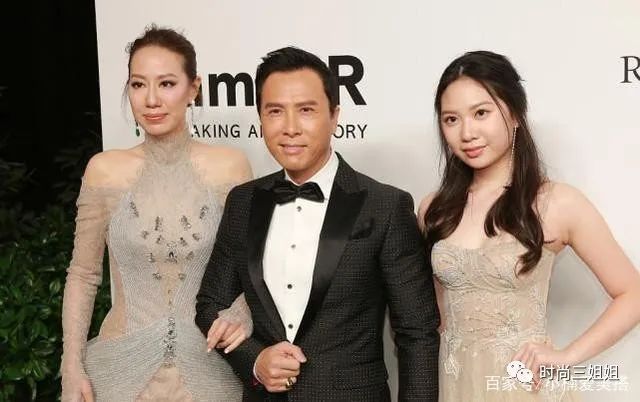 甄子丹的模特妻子真让人移不开眼虽然造型挺透的但不低俗