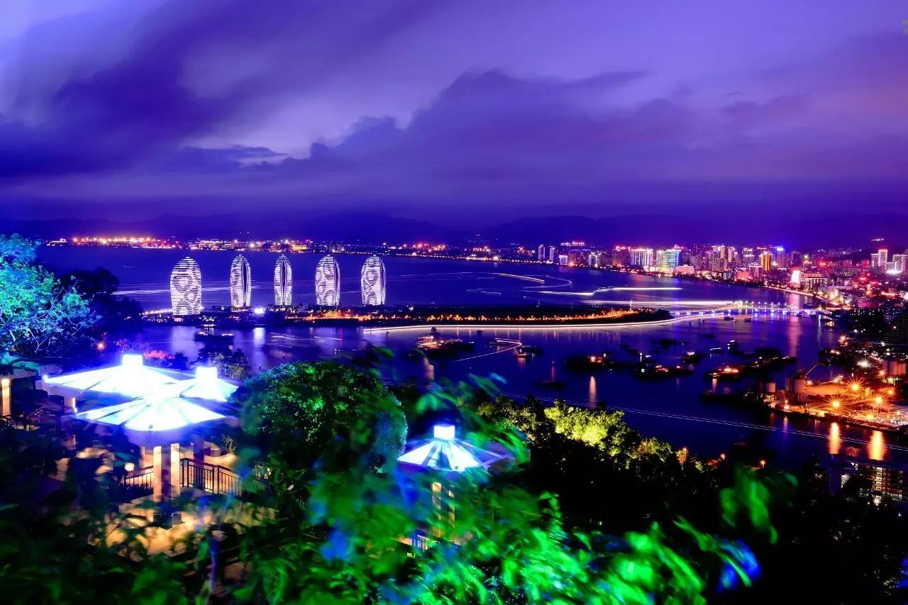 三亚夜晚,天堂盛景(sanya night,splendid scene)