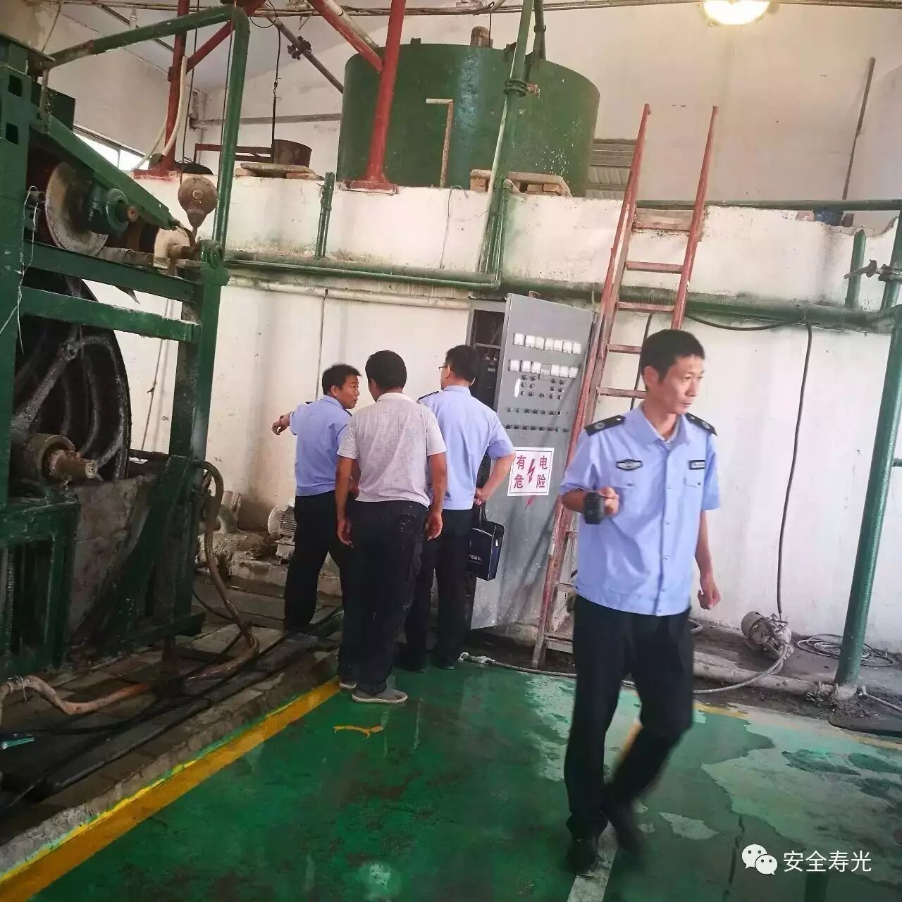 田柳镇开展安全生产隐患复查活动