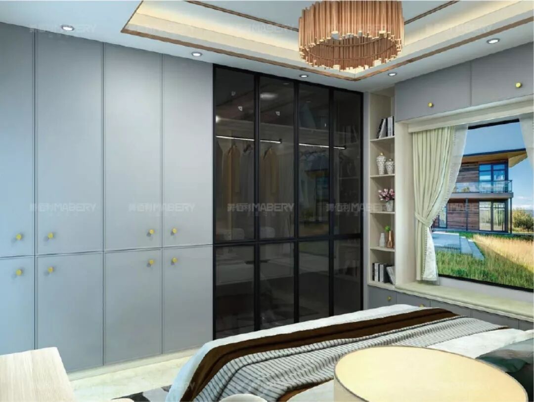 美佰利全屋定制  现代简约风格全屋定制效果图_2