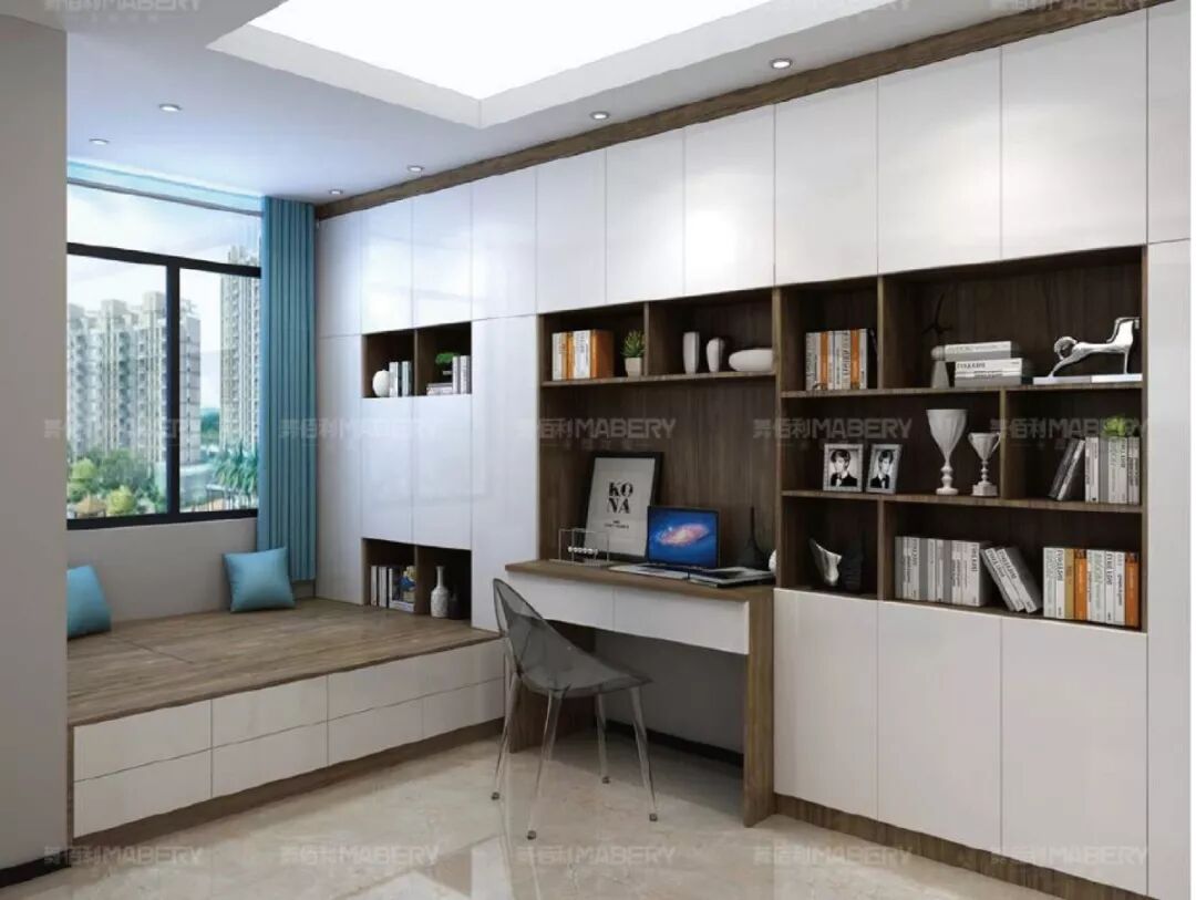 美佰利全屋定制  现代简约风格全屋定制效果图_8