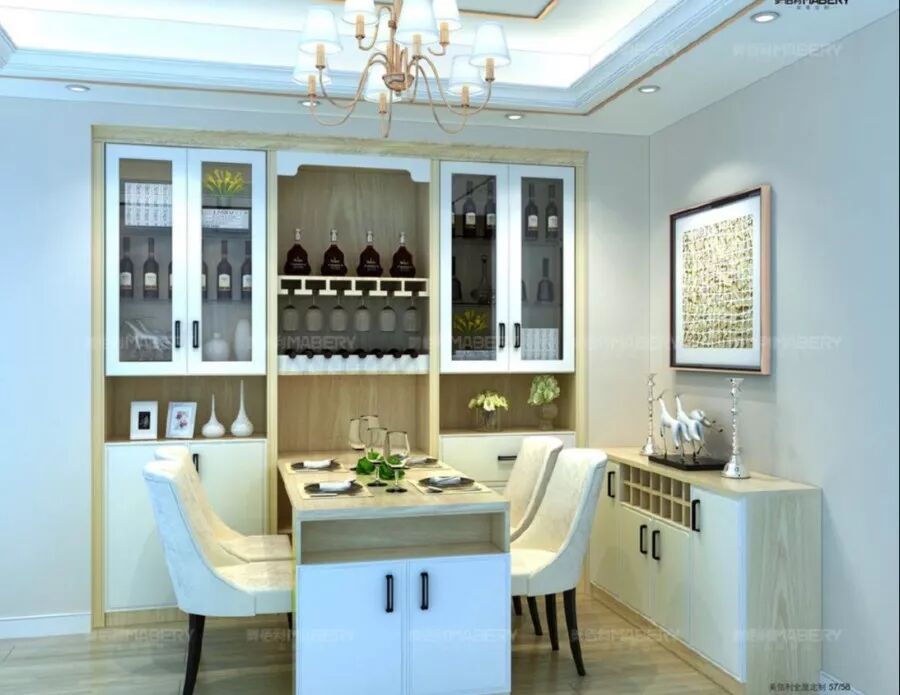 美佰利全屋定制  现代简约风格全屋定制效果图_10