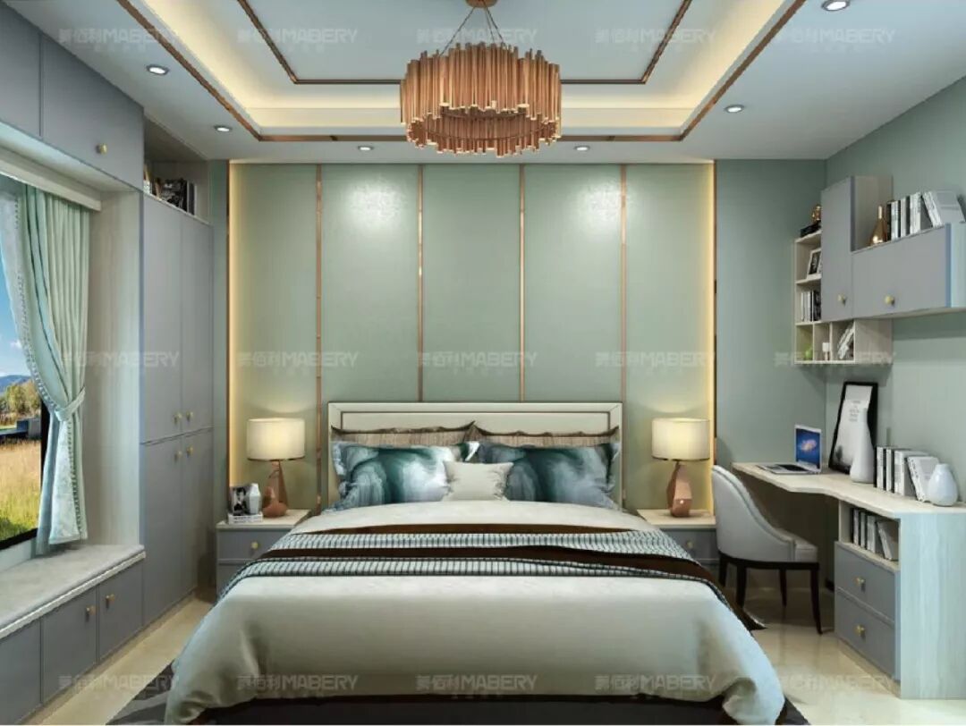 美佰利全屋定制  现代简约风格全屋定制效果图_3