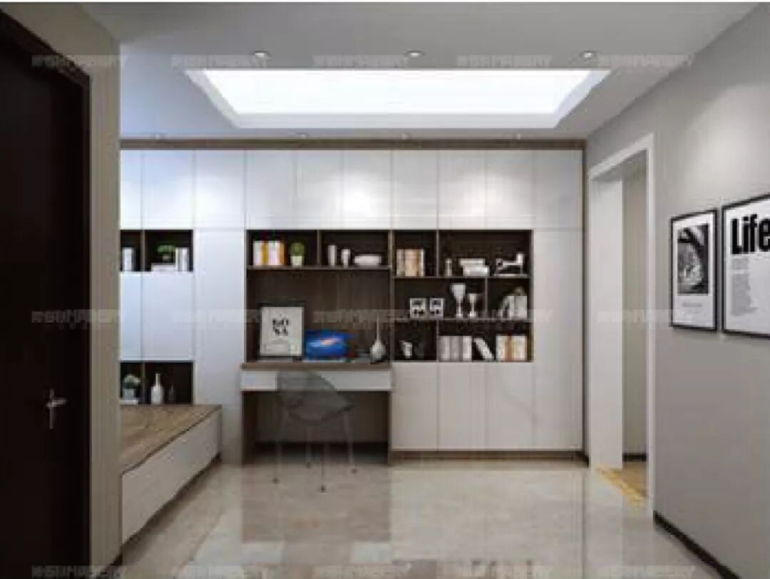 美佰利全屋定制  现代简约风格全屋定制效果图_9