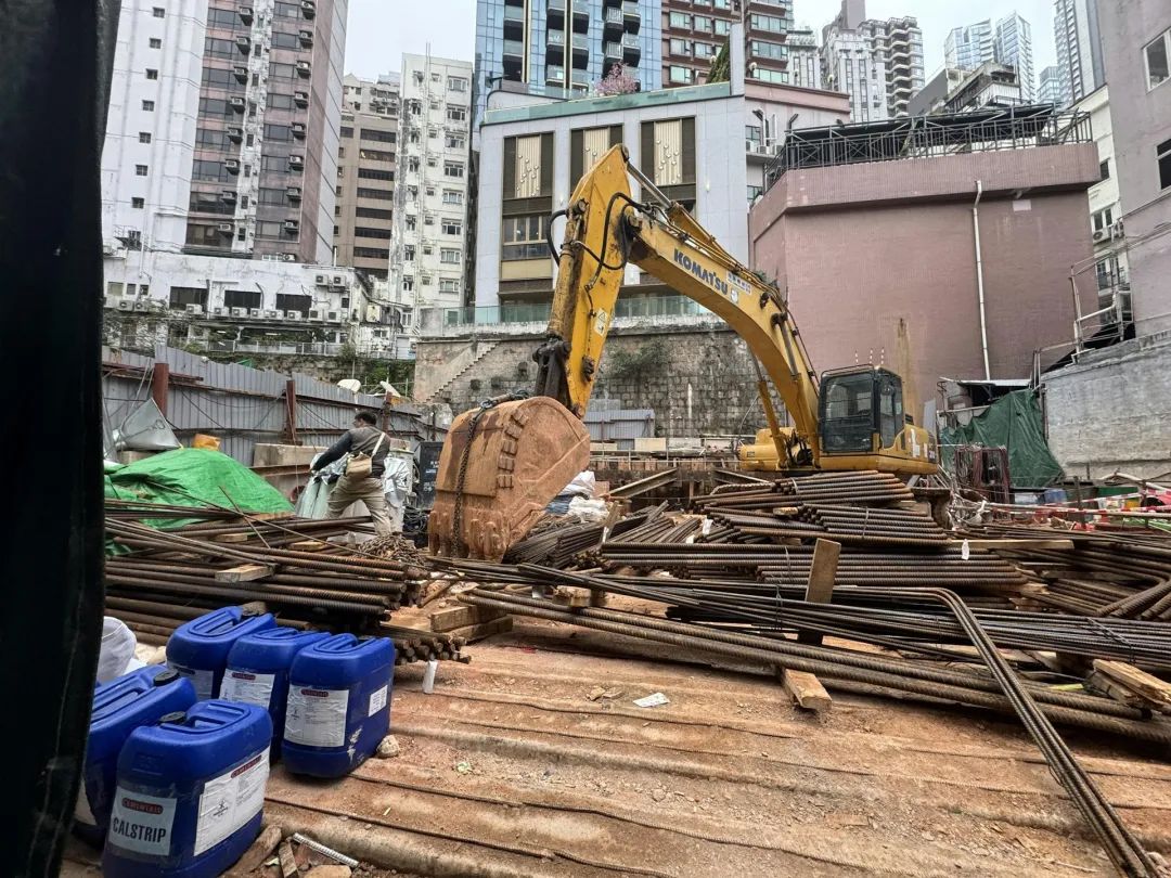 地盤共建兩幢商住物業，樓高27層，提供260伙分層住宅。（蔡正邦攝）