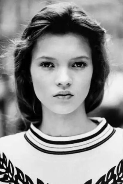 年少时期的&nbsp;Kate Moss