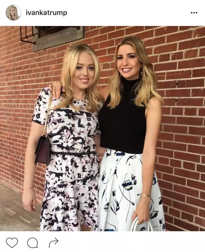 Ivanka的 INS截图