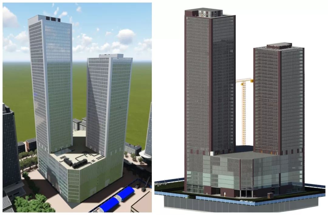 全生命周期采用bim技术项目首次应用到盛达金城广场