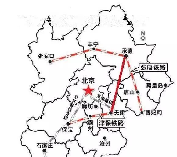 津承高铁是京津冀城际铁路网规划中的重要项目之一,2015年国家发改委
