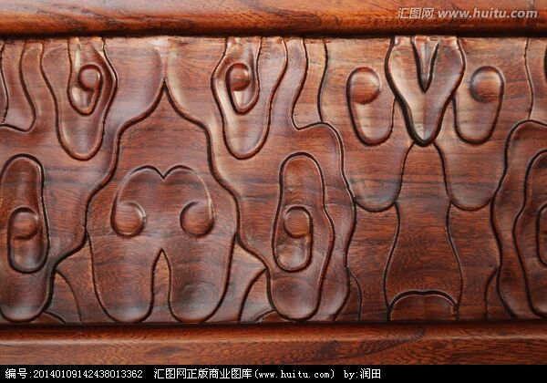 红木家具上雕饰的“云纹”