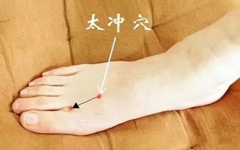 二跖骨间隙往上推