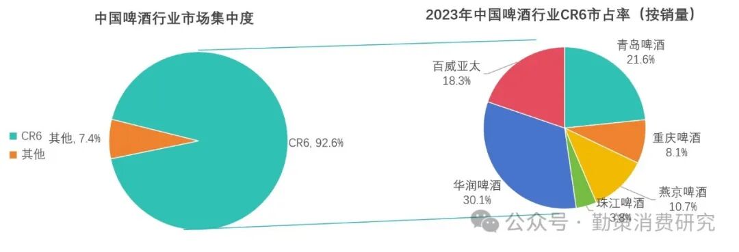 中国啤酒行业报告CR6市场占有率