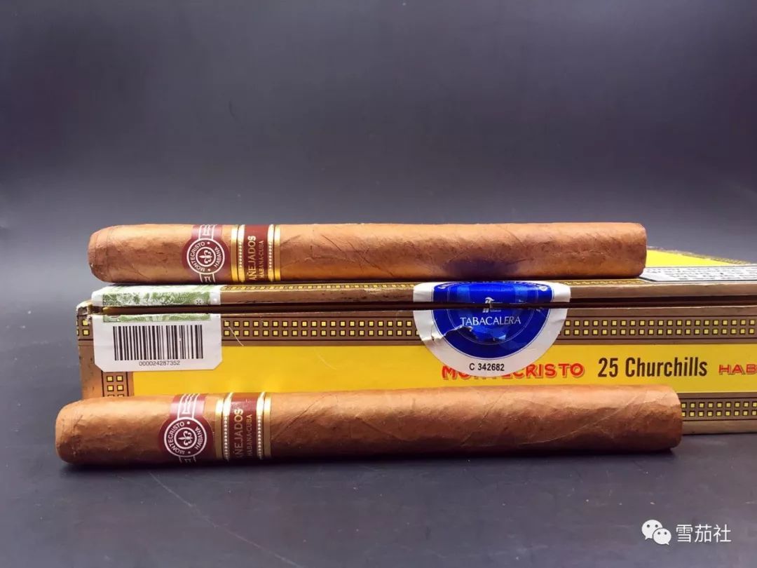 蒙特丘吉尔陈年 montecristo churchills anejados 环