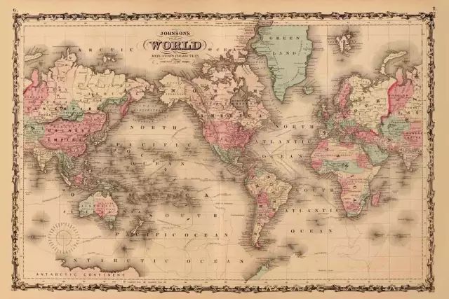 图片[4]-美国一所学校启用了新世界地图：整个世界都变了-元地理信息科学