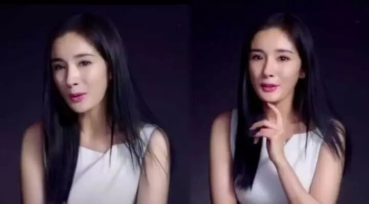 杨幂的脸怎么了?看上去似乎有点怪