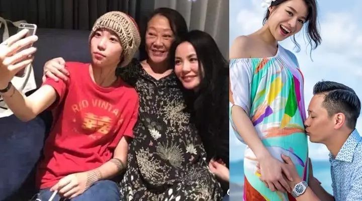 窦靖童与王菲自拍,胡杏儿怀孕当妈…你的朋友圈晒妈大赛开始了吗?