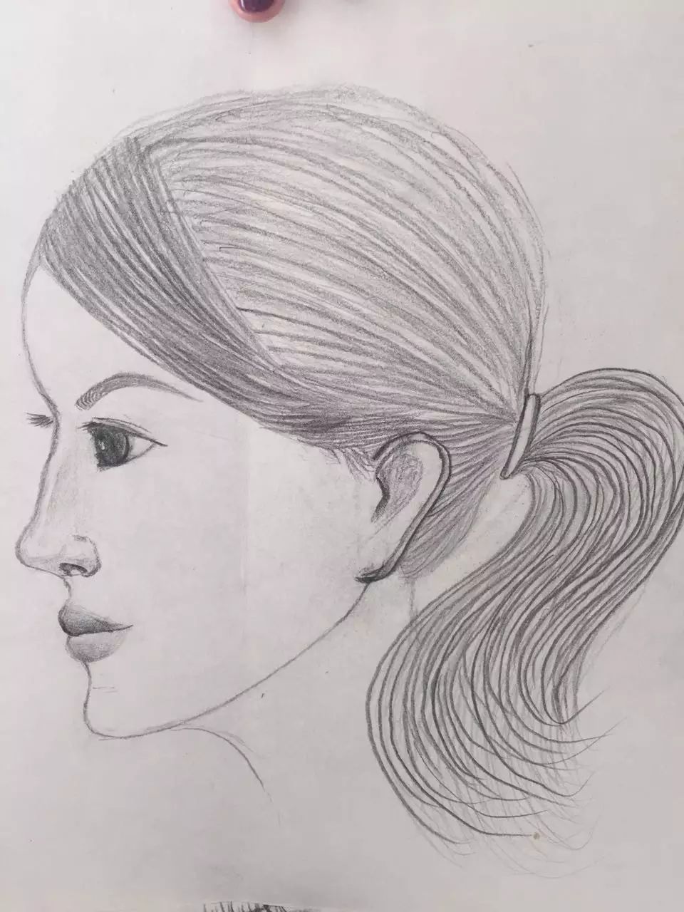 素描 三分钟轻松搞定侧面头像画法,学起来