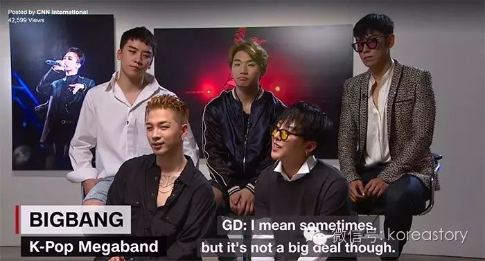 BigBang出演美国CNN《Talk Asia》