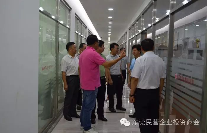 市工商联总商会梁应昌书记带领赣州市工商联一行赴我商会考察调研