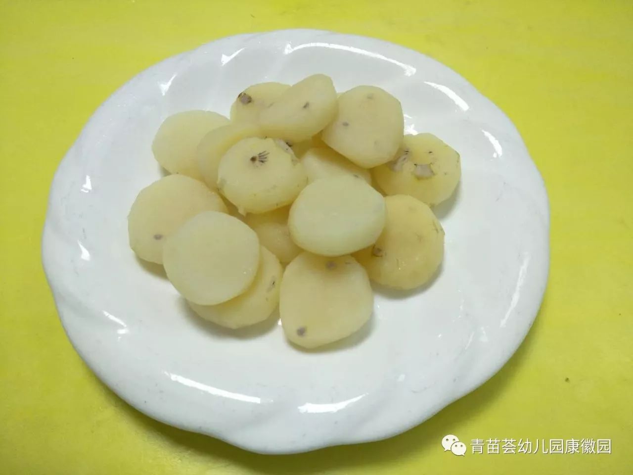 蒸马蹄「午点  15:00」玉米萝卜蹄髈汤:白萝卜,蹄髈,玉米番茄炒娃娃