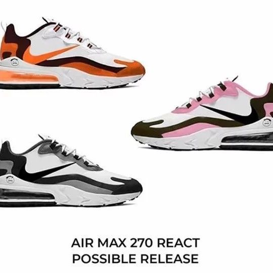 Travis Scott x Nike Air Max 270 React 全新设计曝光