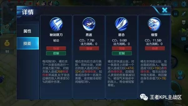 橘右京出装