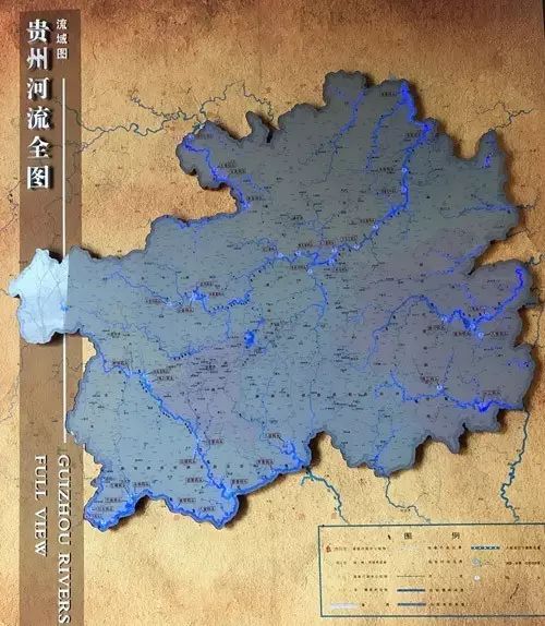 贵州河流全图