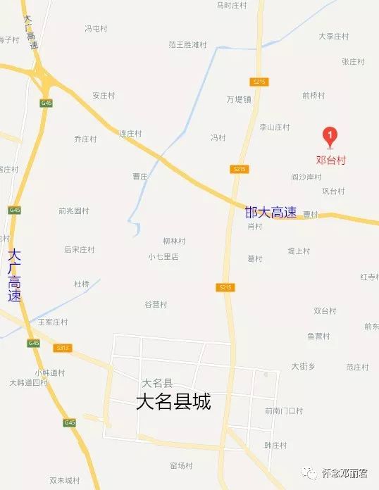 丽君小镇位于大名县城北面,沿着县城东边国道向北,刚过邯大高速桥图片