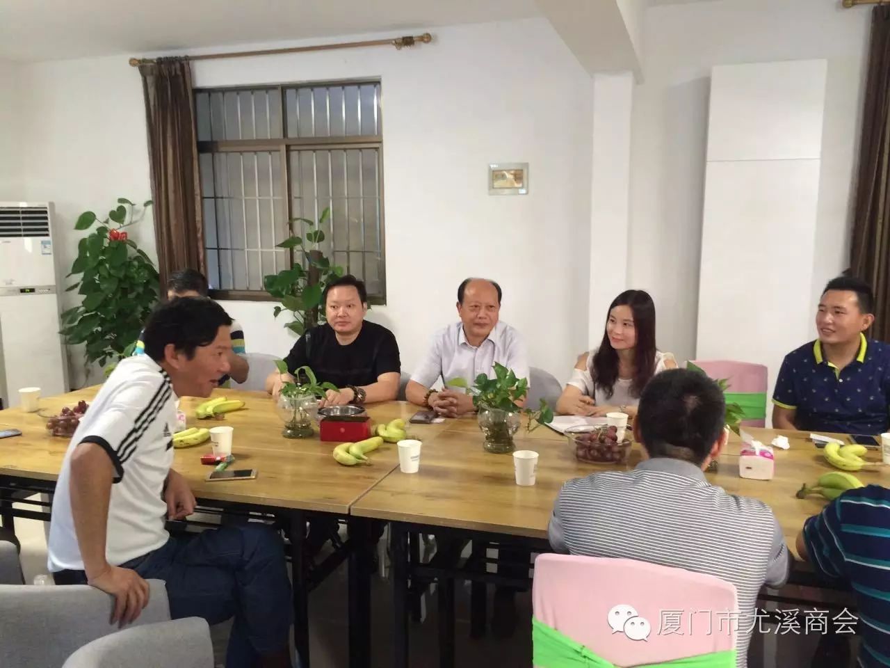厦门市尤溪商会代表成员前往福州,尤溪,三明兄弟商会及部分企业学习